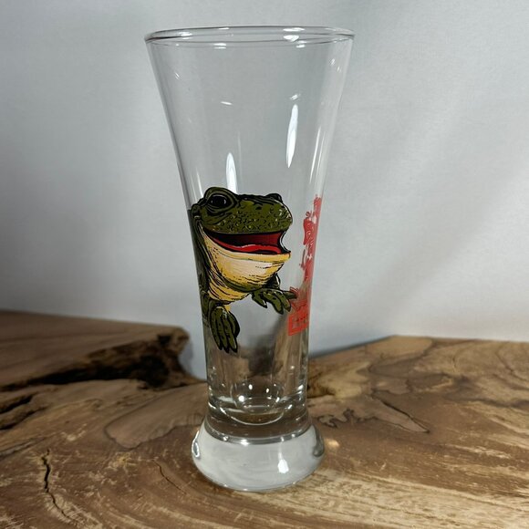 Vintage Budweiser Frog - Pilsner Beer Glass - This Bud's For You - 1996 - Picture 8 of 9